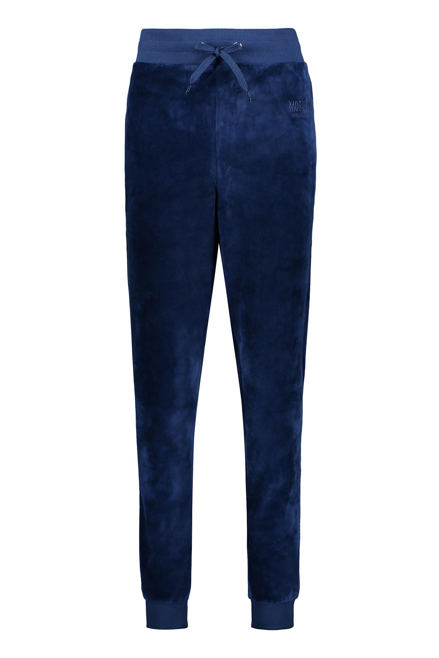 moschino velvet trousers
