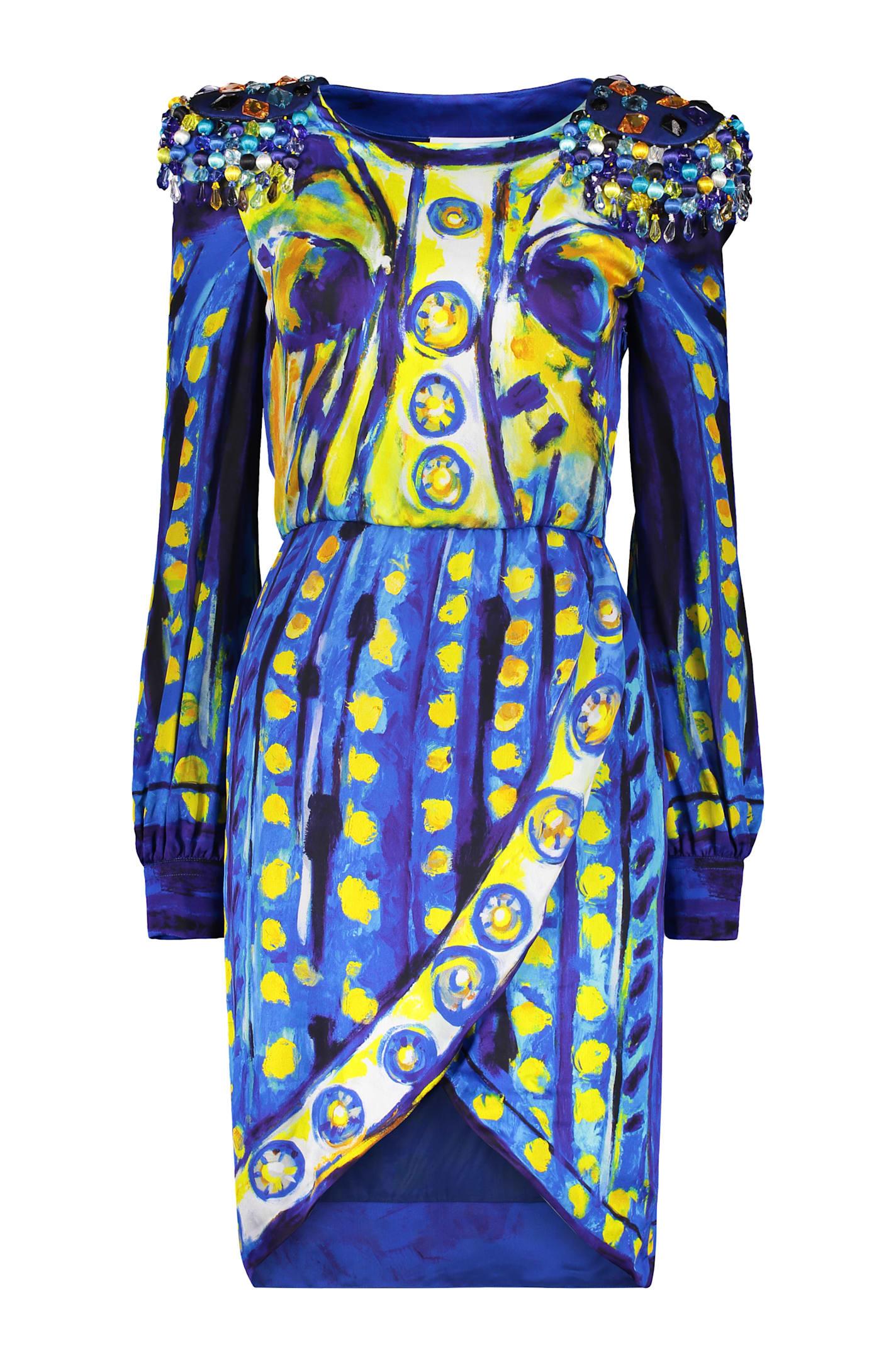 moschino viscose dress