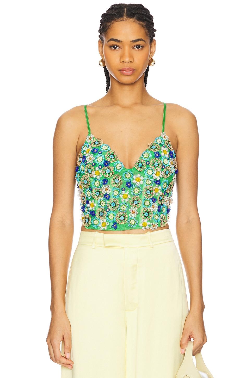 mossy meadow bustier