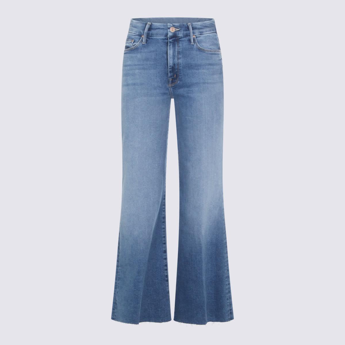 mother blue cotton jeans