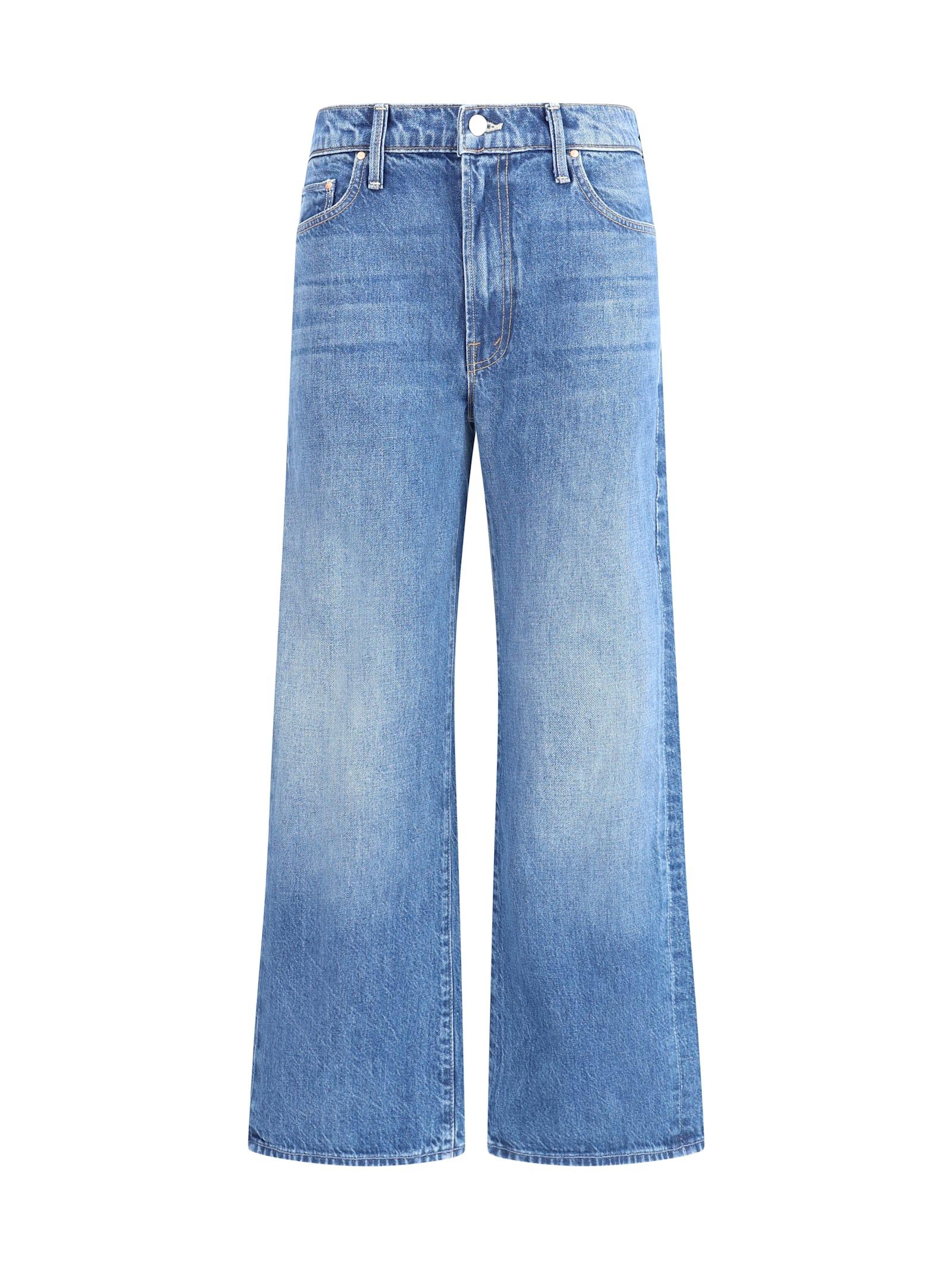 mother dodger cropped jeans