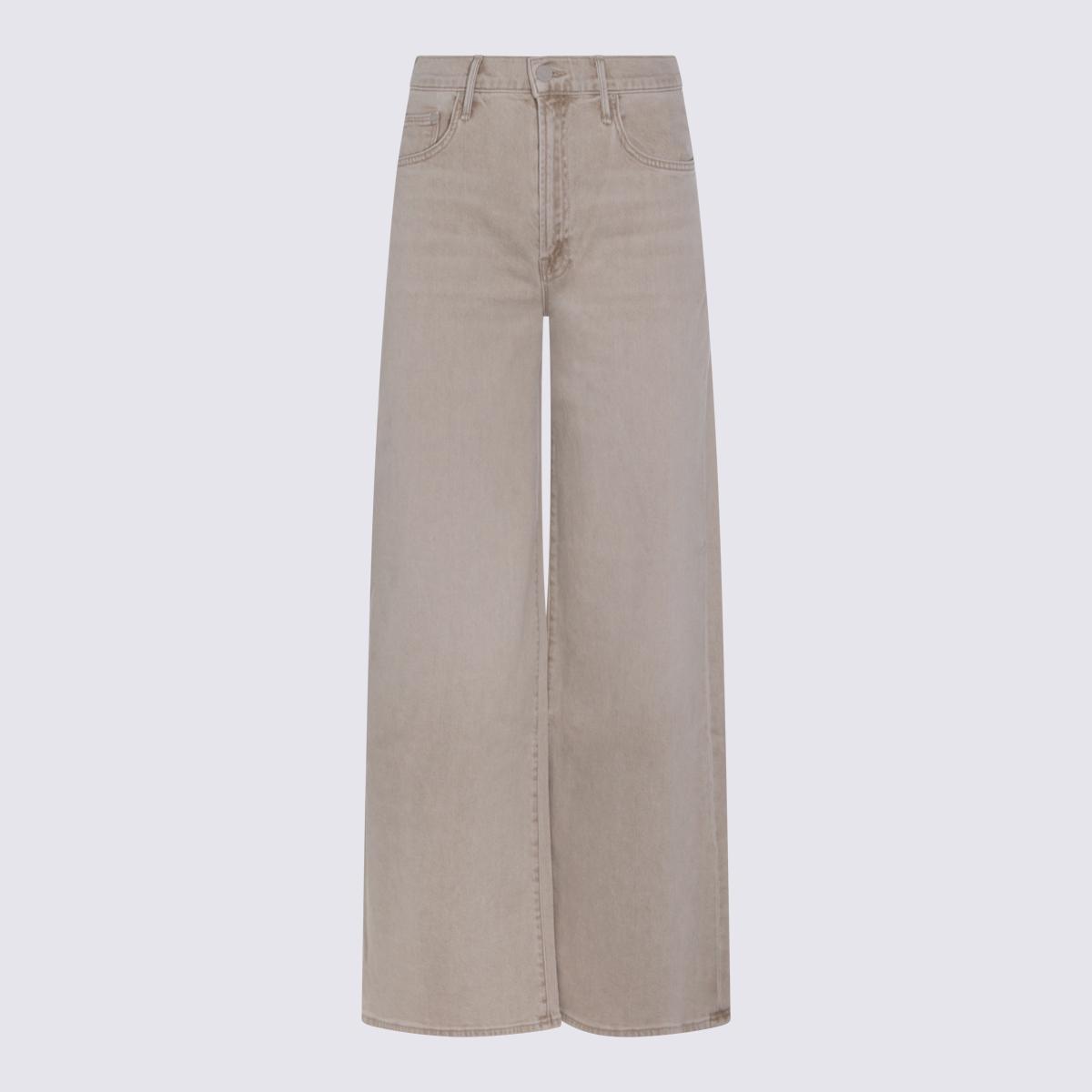 mother jeans beige _co ea - women