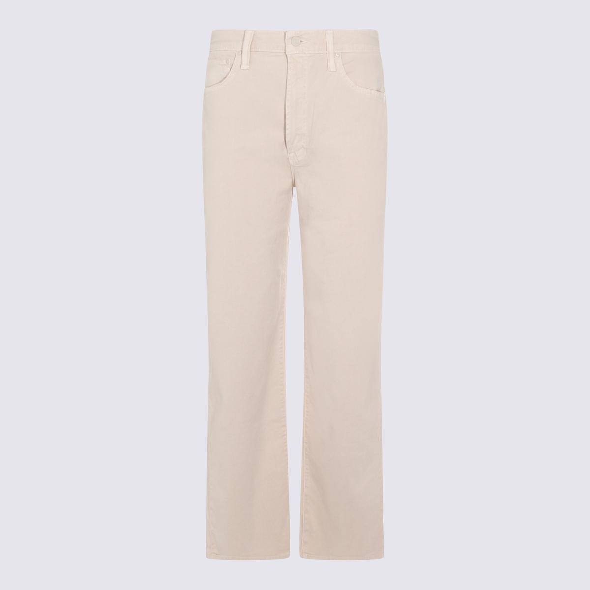 mother jeans beige _co ly ea - women