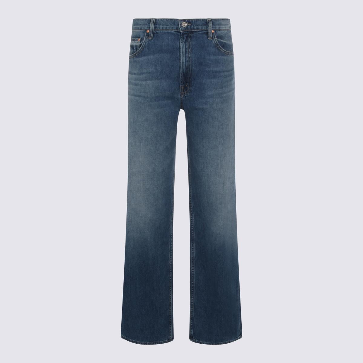 mother jeans blue _100 % co - women