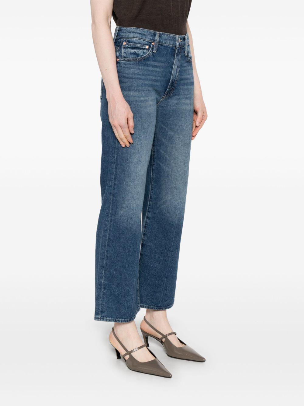 mother jeans blue cotton - women