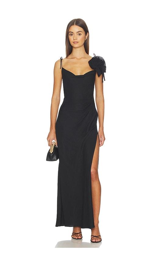 mother of all etta dress in black.