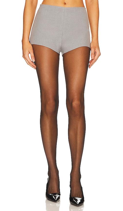 mother of all greta shorts in grey.