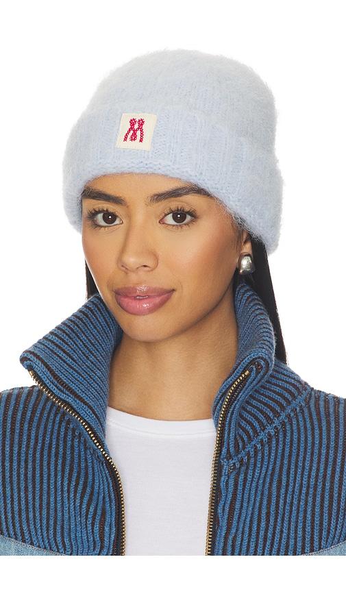 mother the beanie in baby blue.