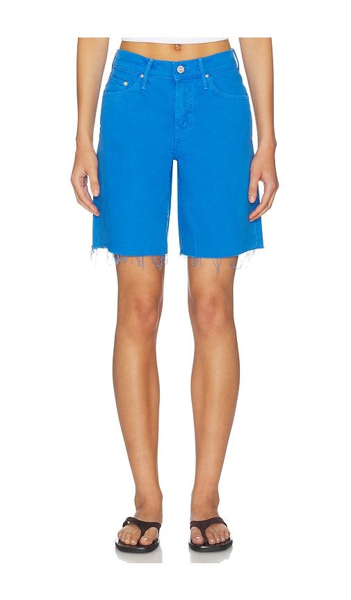 mother the down low undercover short fray in royal.
