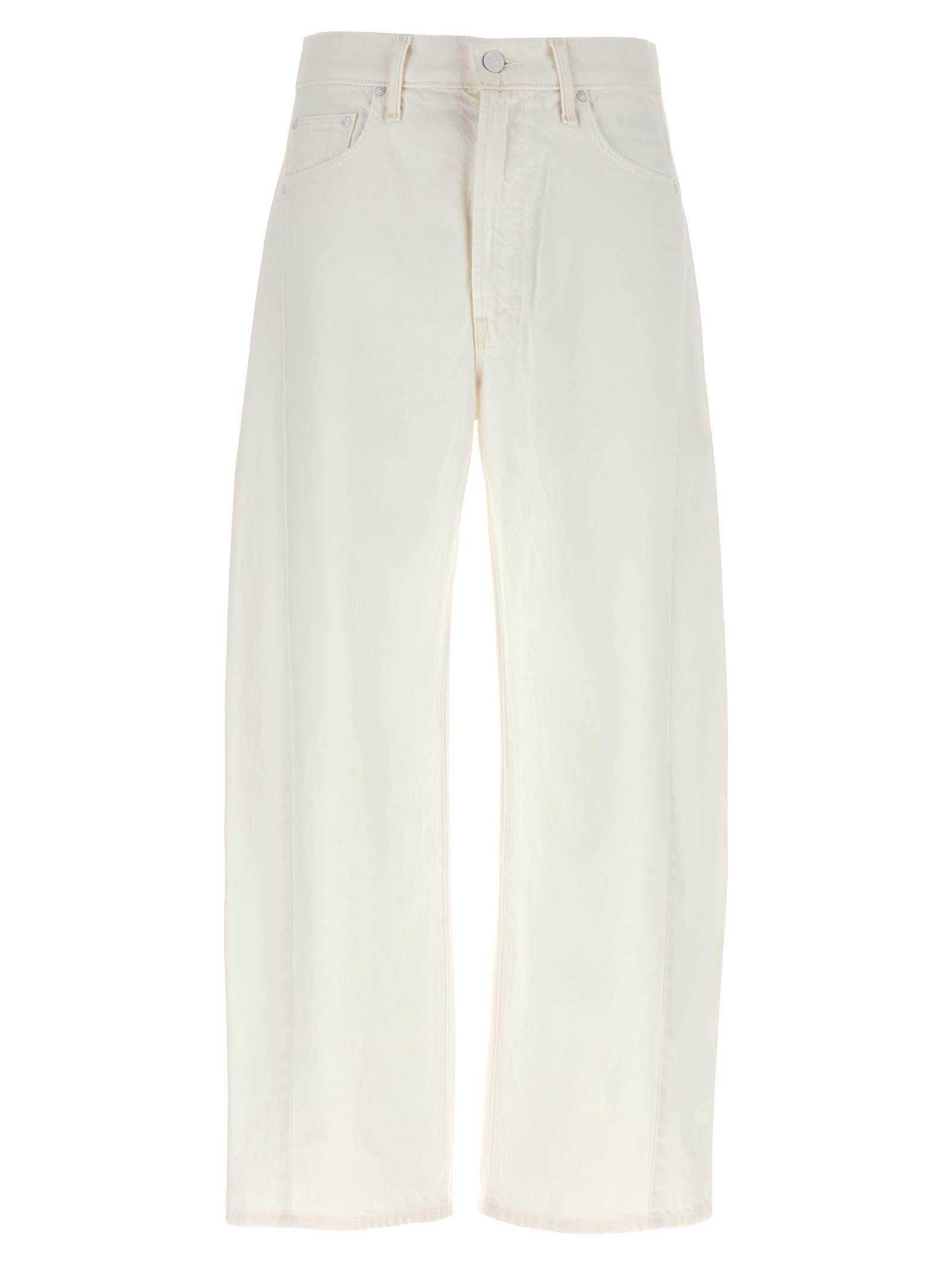 mother the full pipe ankle jeans