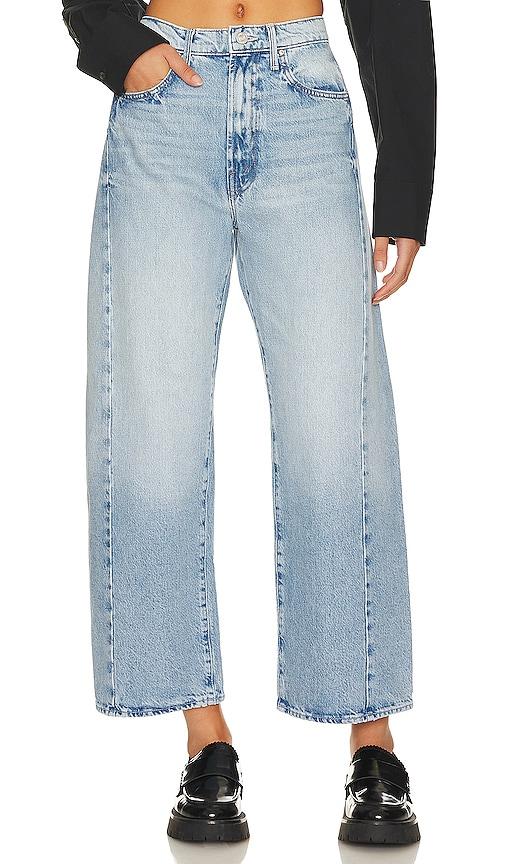 mother the half-pipe ankle jeans in denim-light.