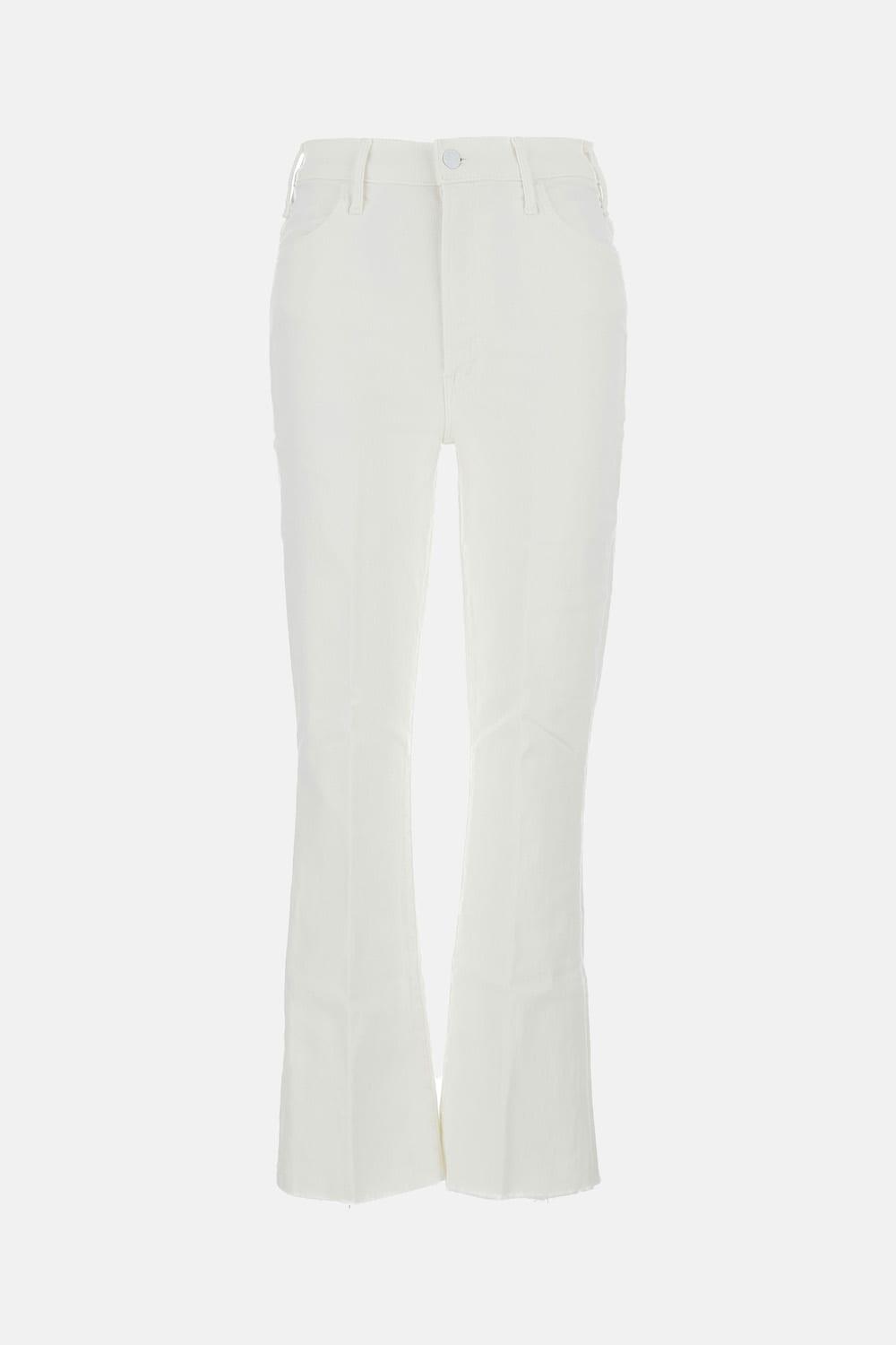 mother the hustler ankle fray jean