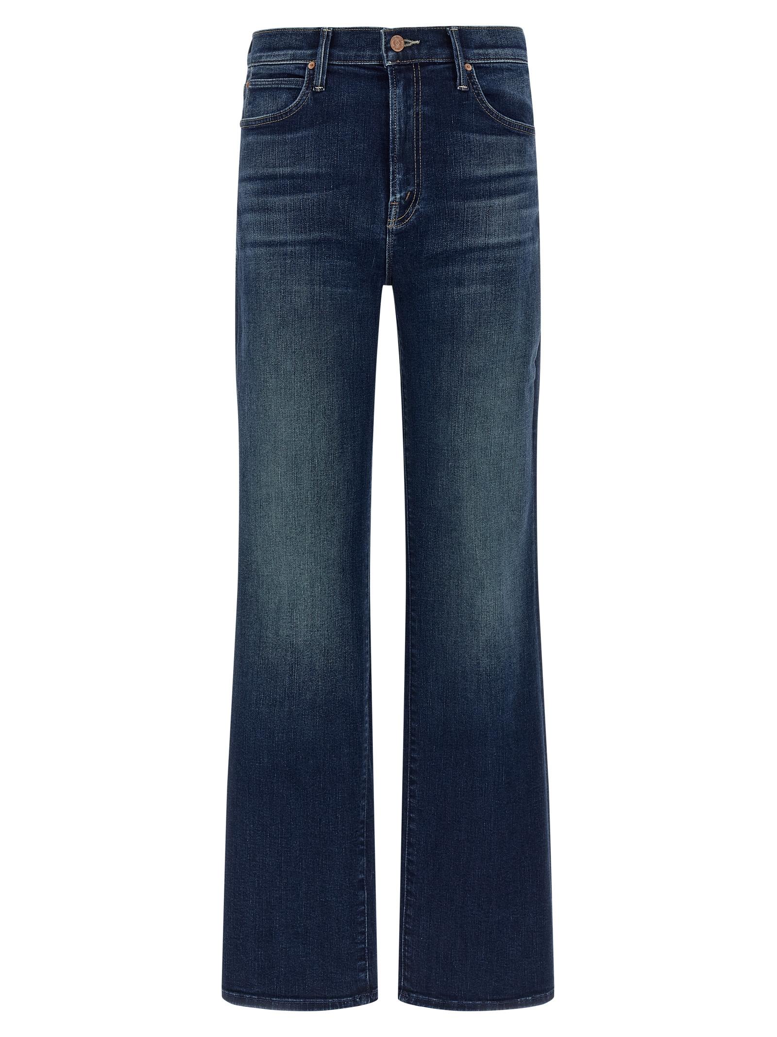 mother the kick it jeans blue - women
