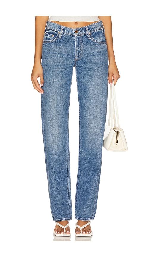 mother the relish sneak jeans in blue.