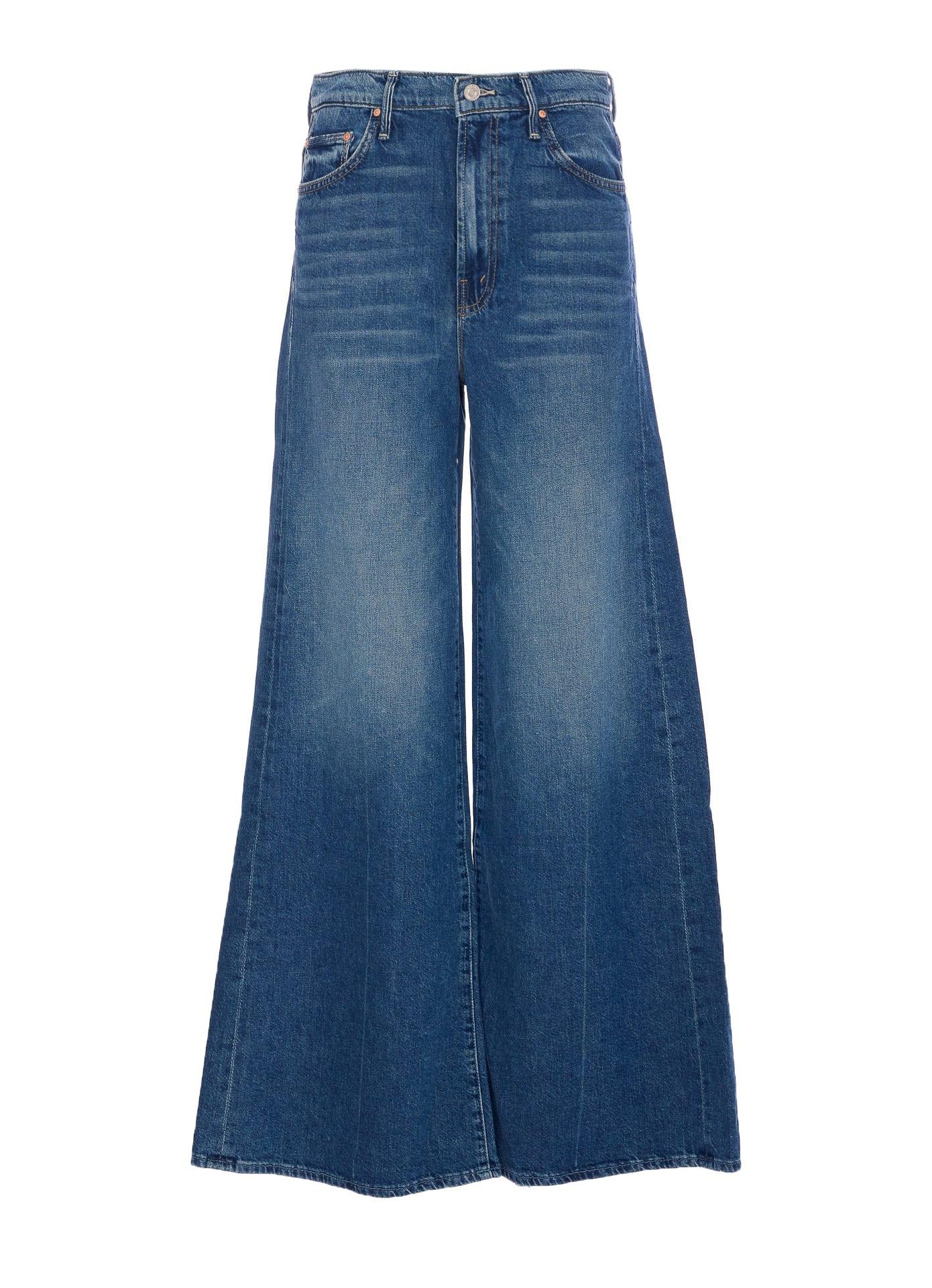 mother the undercover sneak jeans