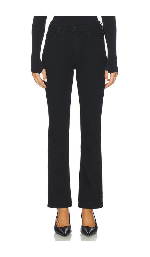 mother the weekend jeans in black.