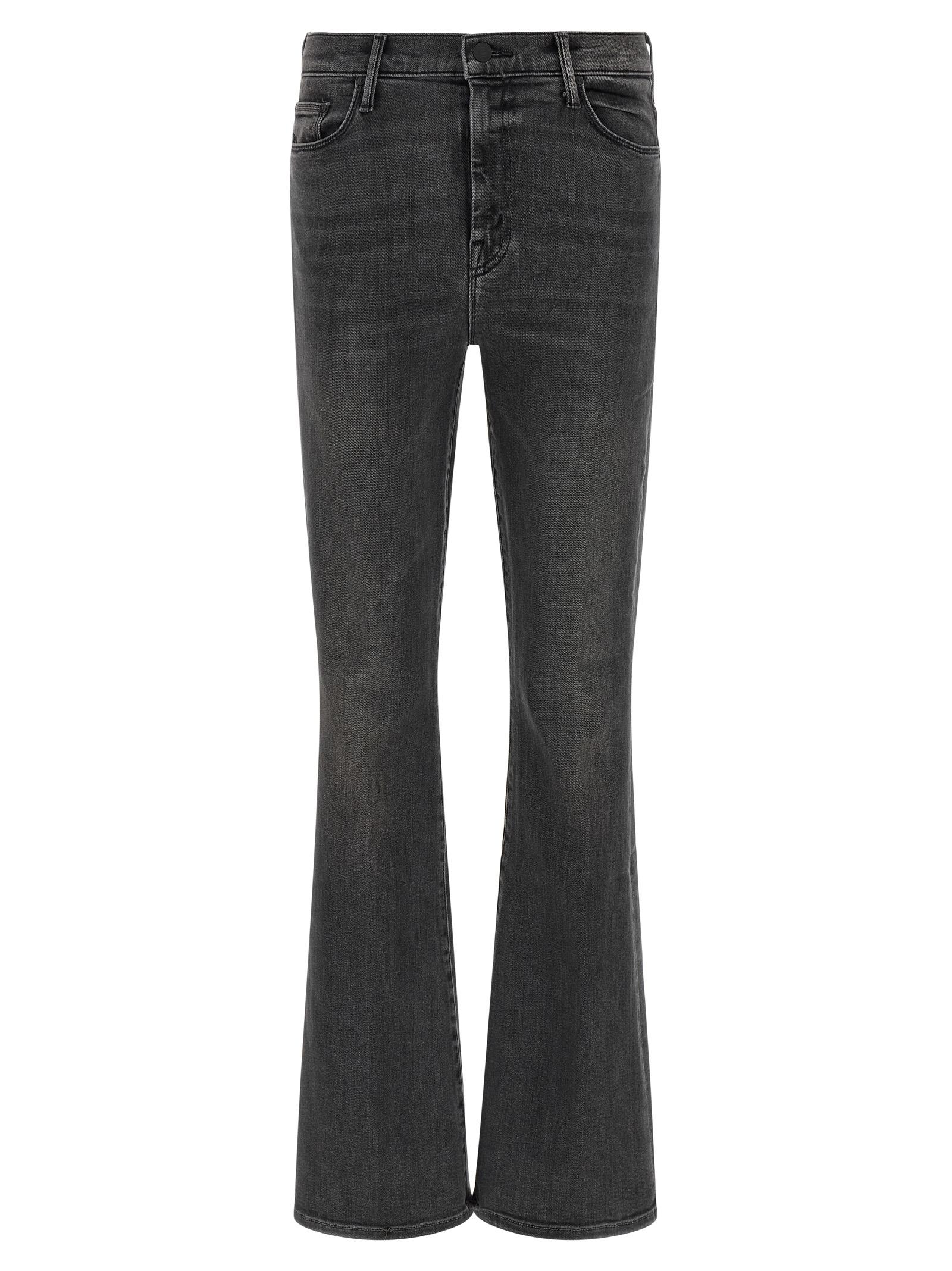 mother the weekender jeans gray - women