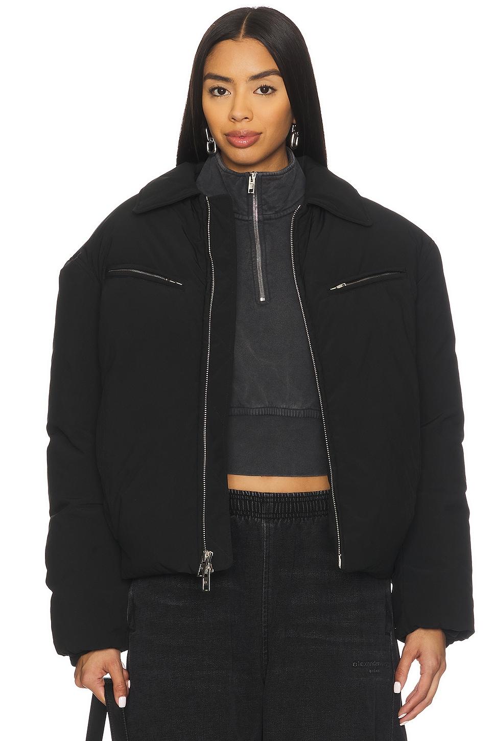 moto puffer jacket