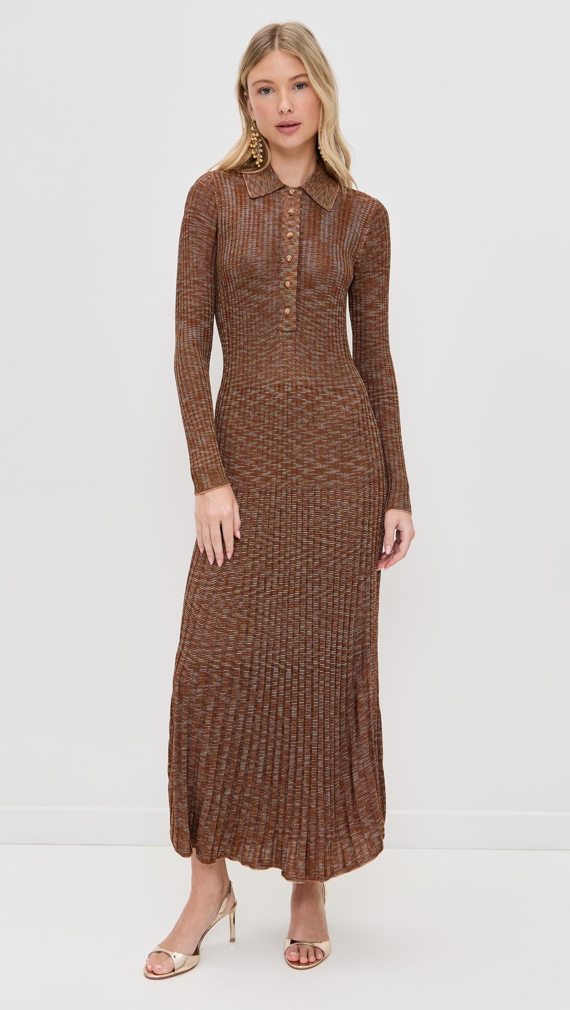 mouline midi dress