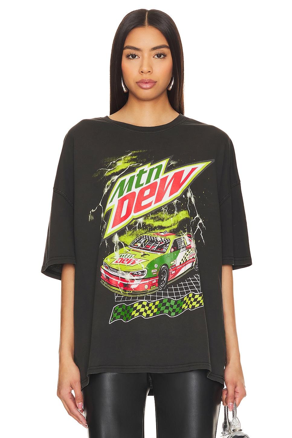 mountain dew racing oversized tee