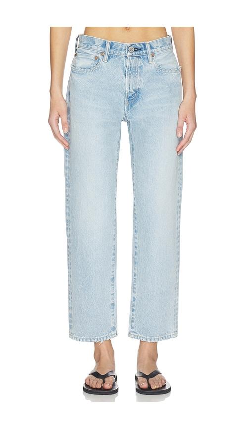 moussy vintage elko boy jeans in blue.