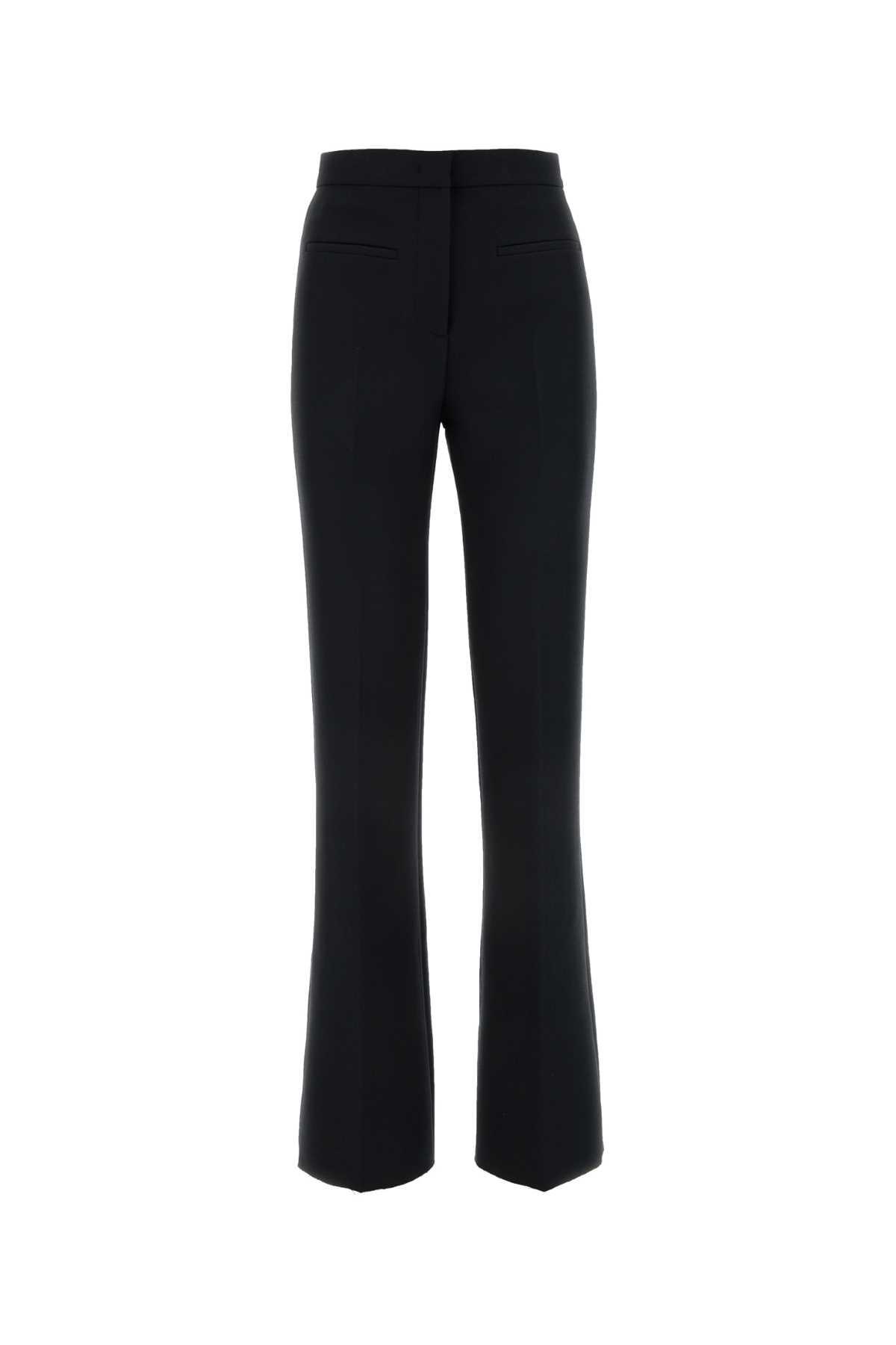 msgm black jersey pant