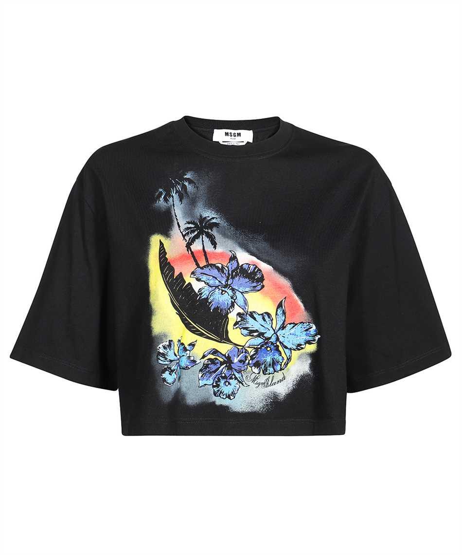 msgm cotton crop top