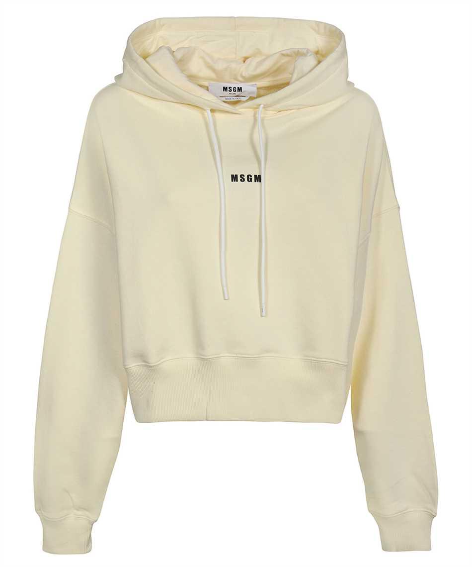 msgm cotton hoodie