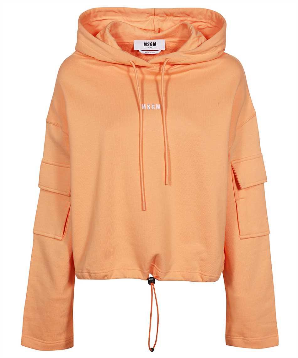 msgm cotton hoodie
