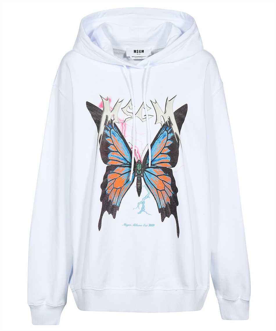msgm cotton hoodie