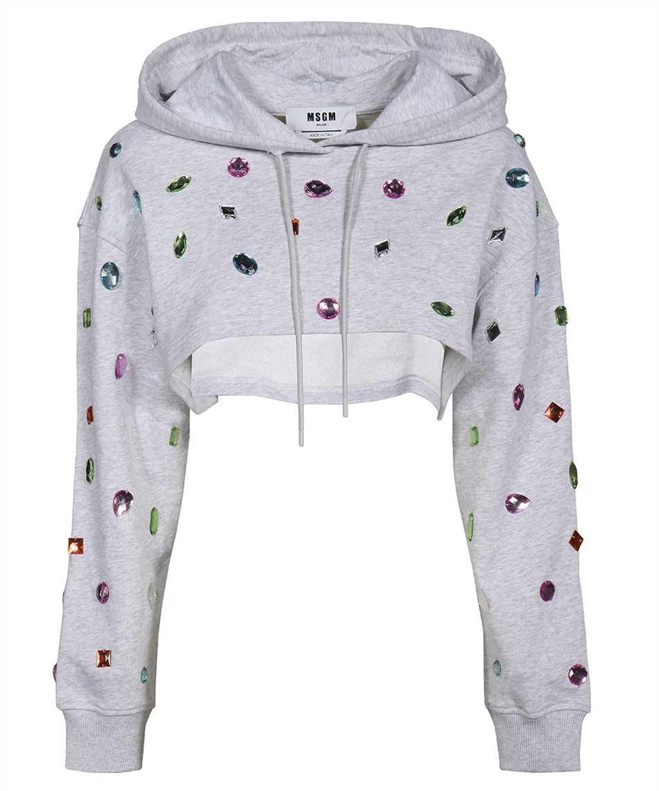 msgm cotton hoodie