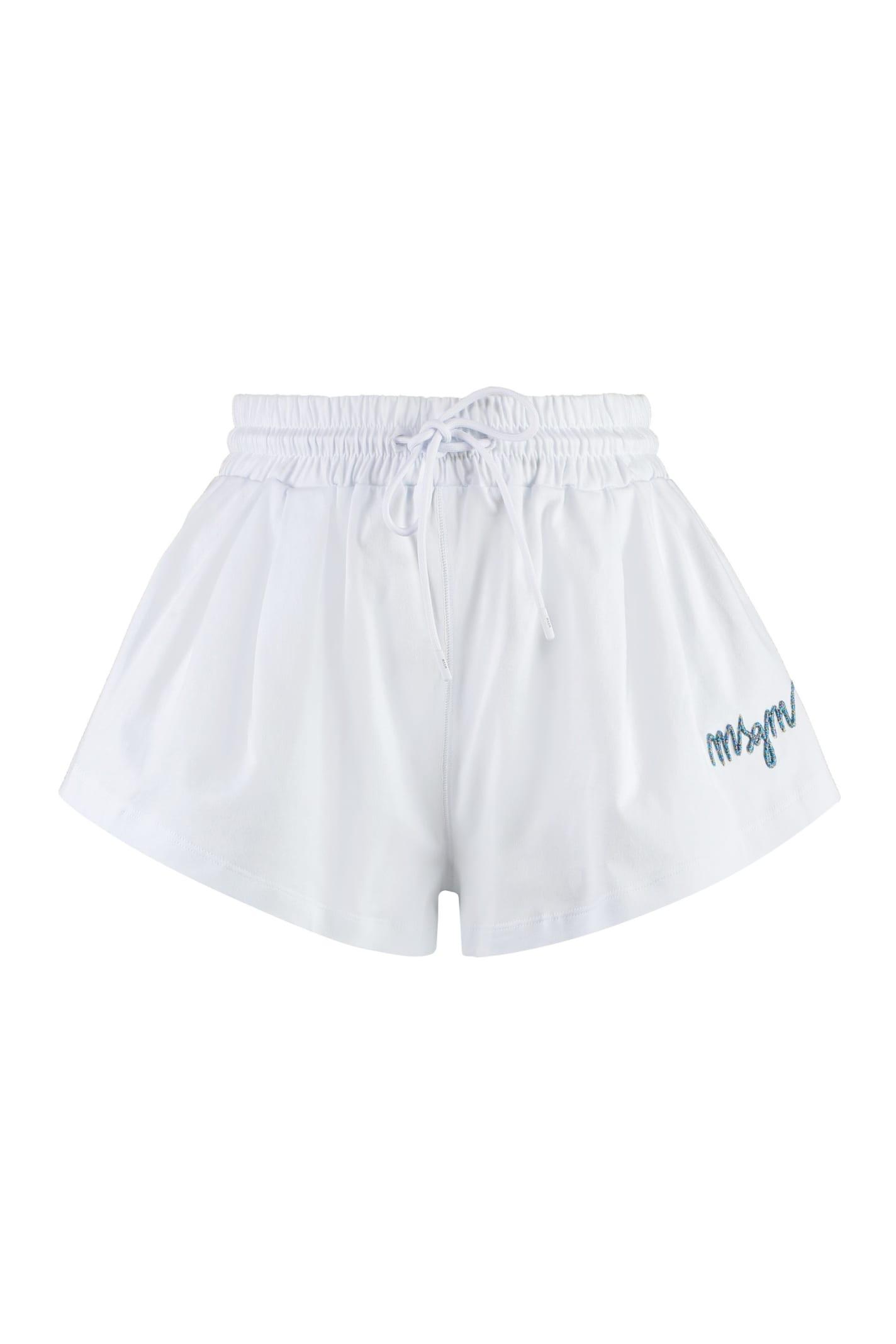 msgm cotton shorts