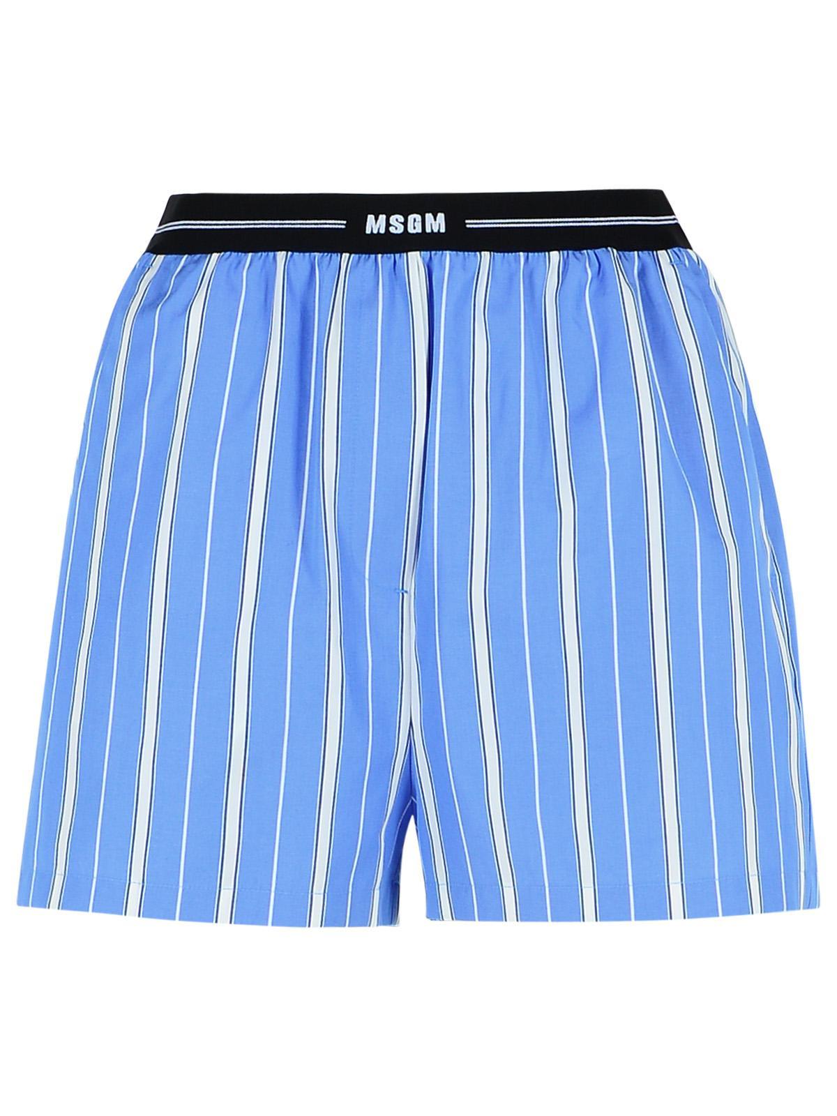 msgm cotton shorts