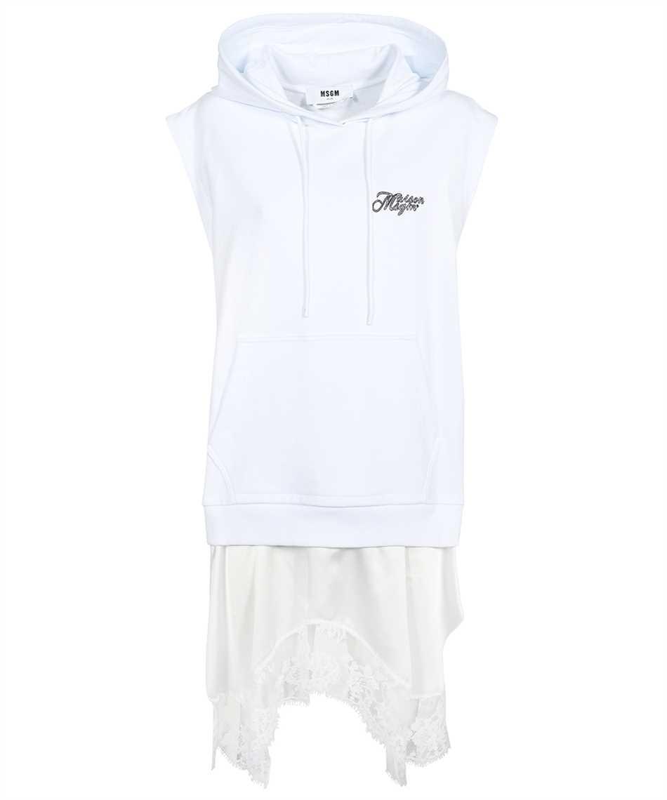 msgm cotton sweatdress