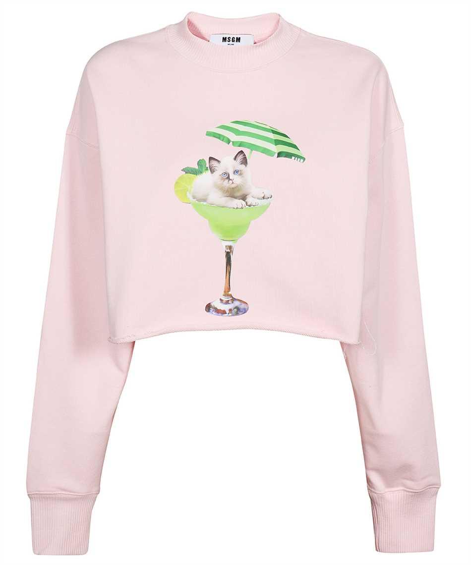 msgm cotton sweatshirt