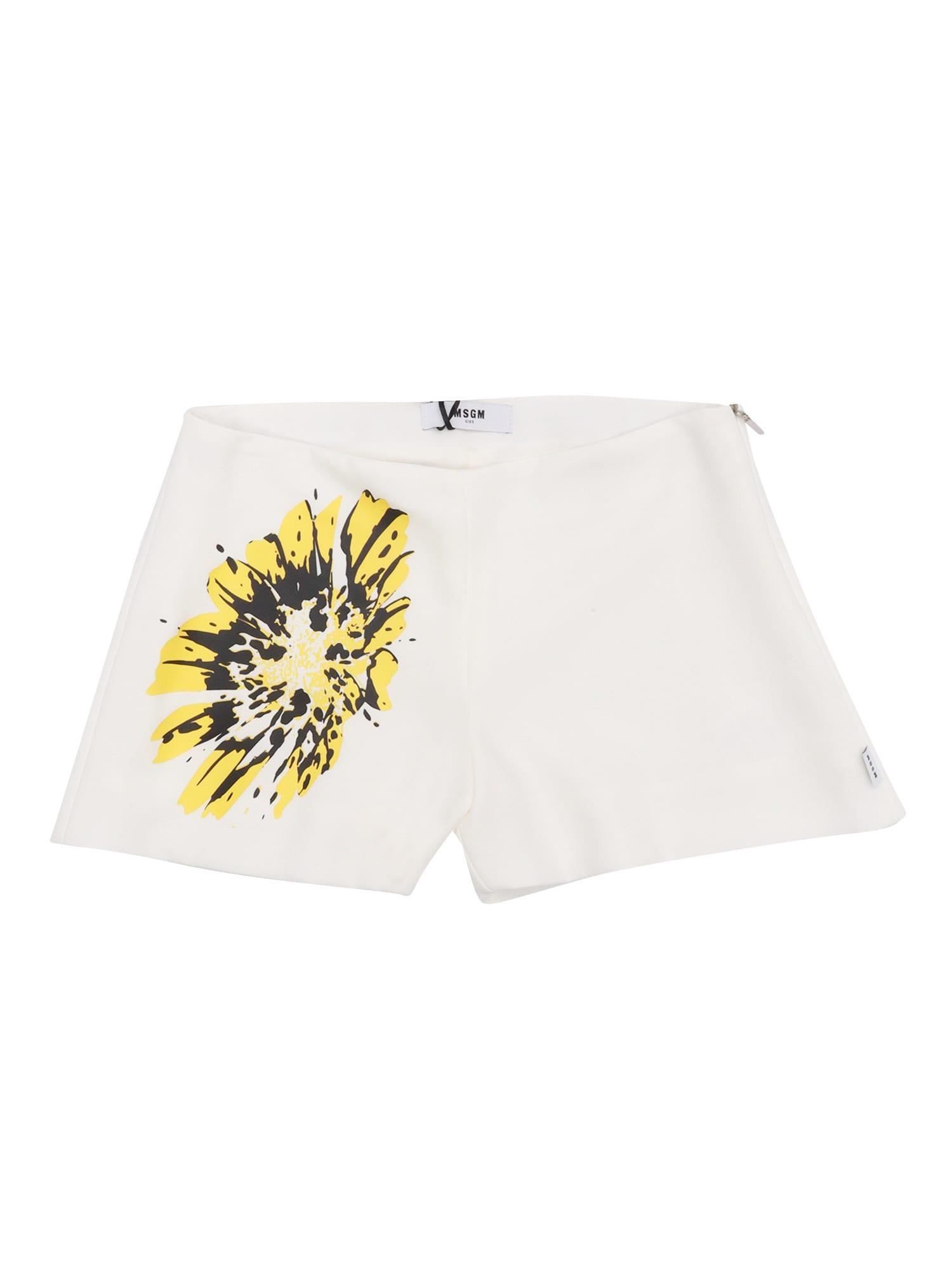 msgm cr pe shorts girl
