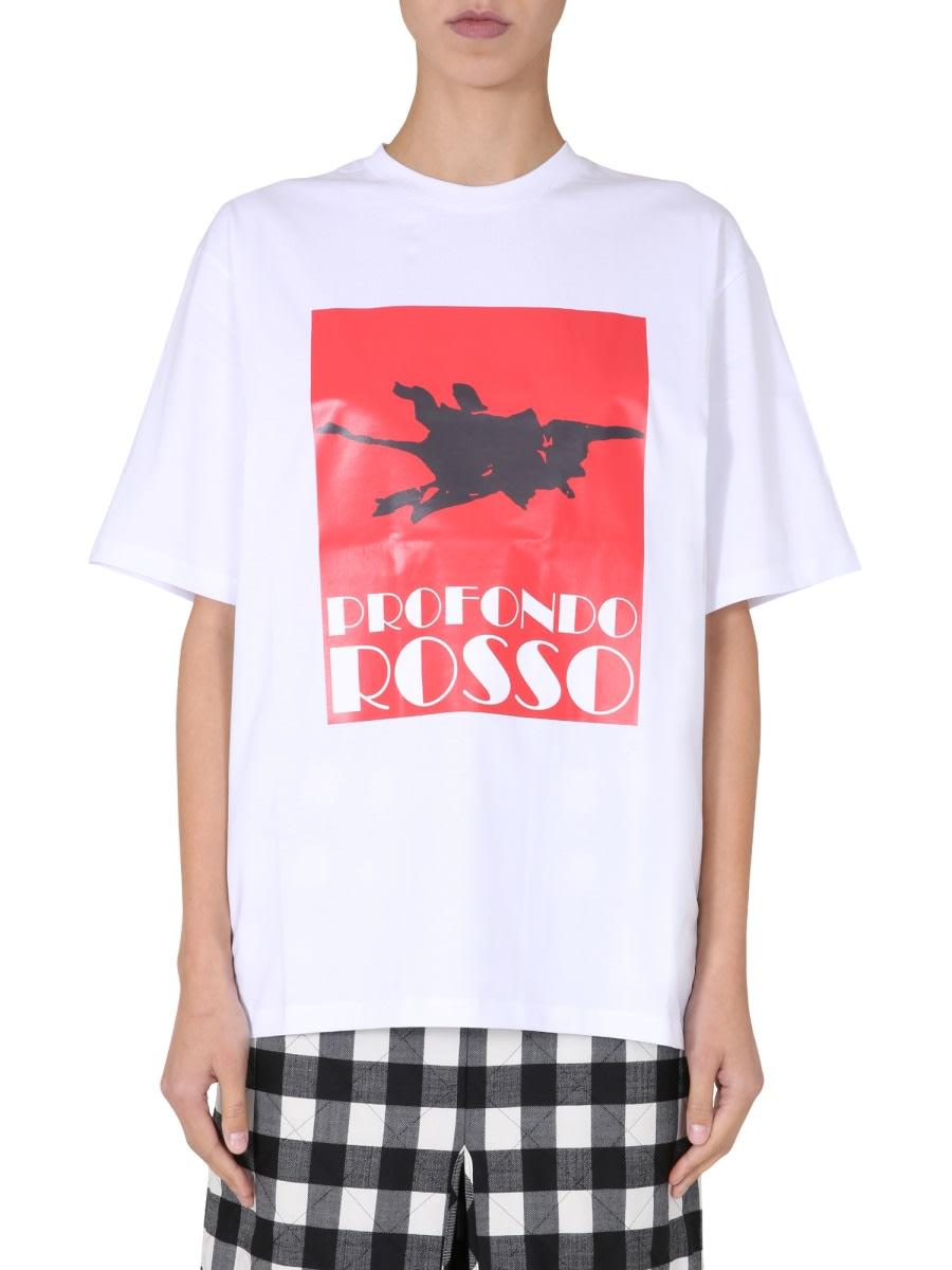 msgm crew neck t-shirt