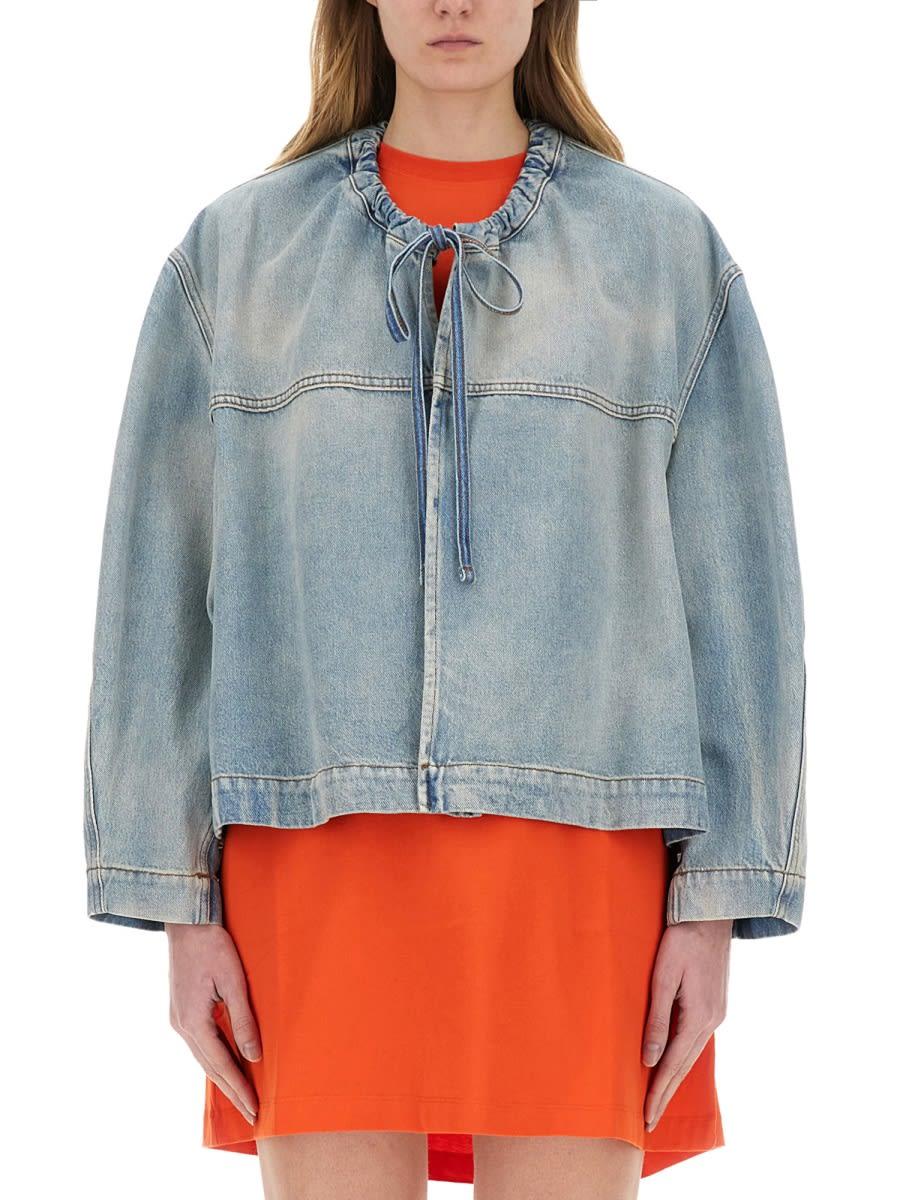 msgm denim jacket