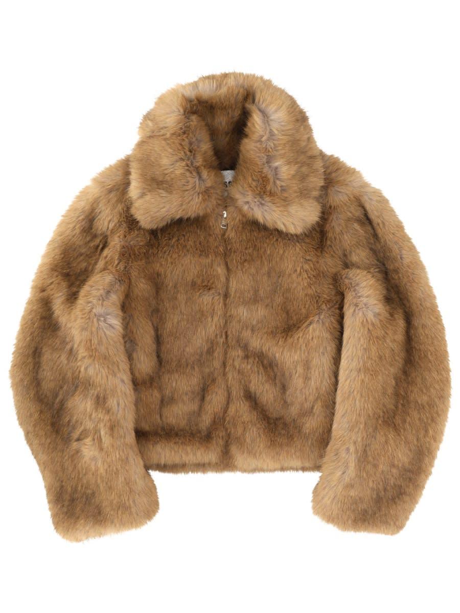 msgm eco fur jacket