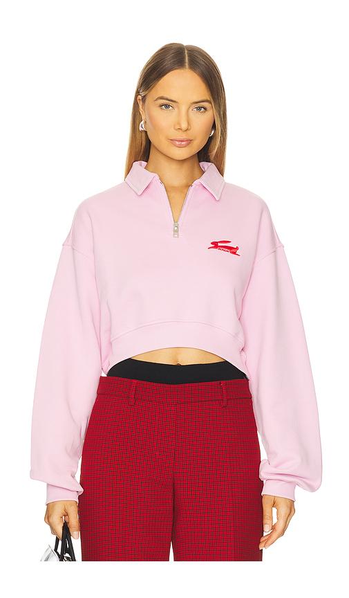 msgm follow the rabbit sweater in pink.