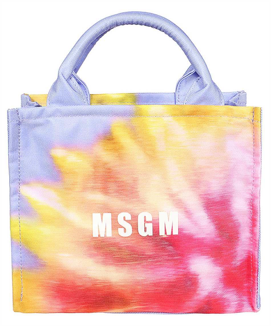msgm logo detail handbag
