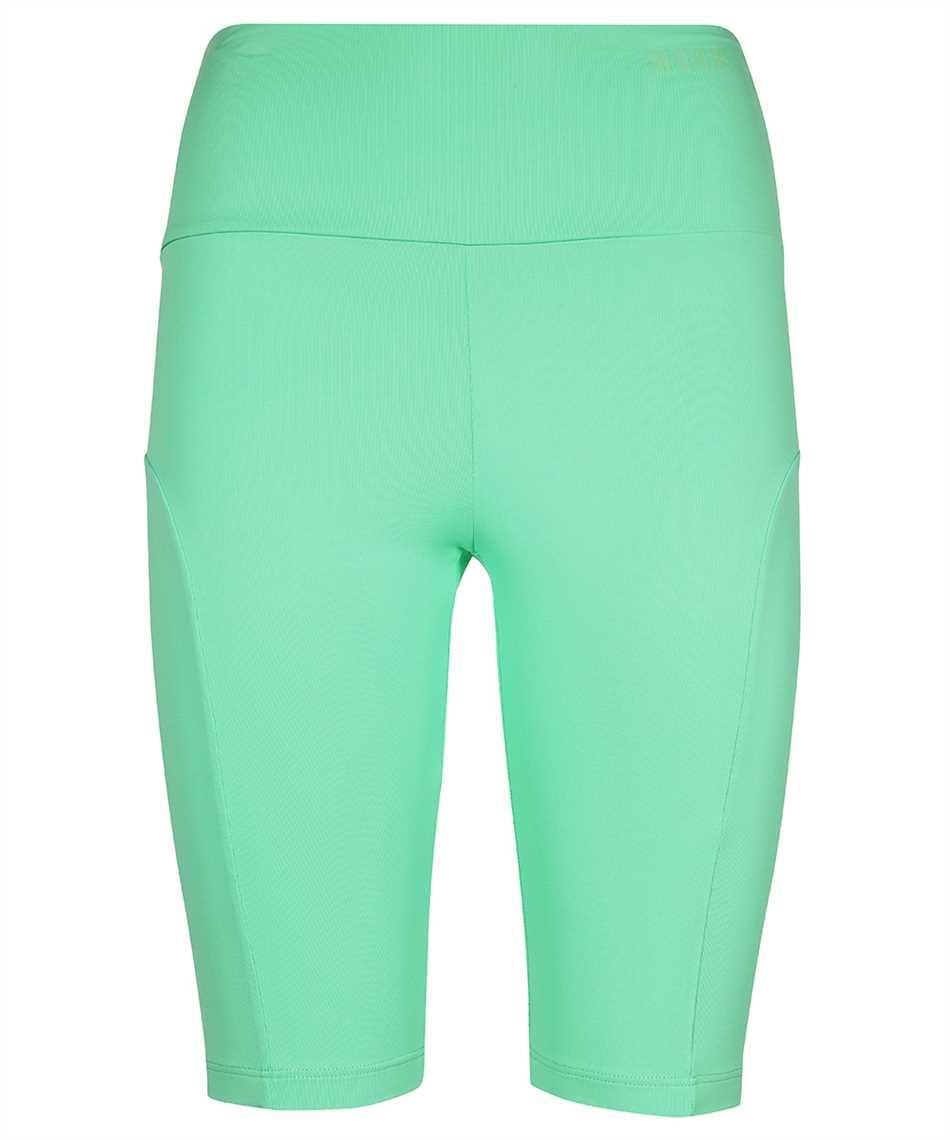 msgm logo print shorts