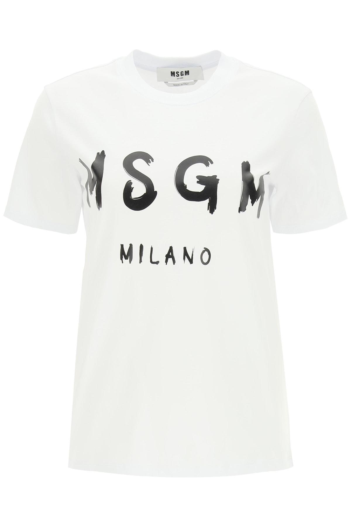 msgm logo t-shirt