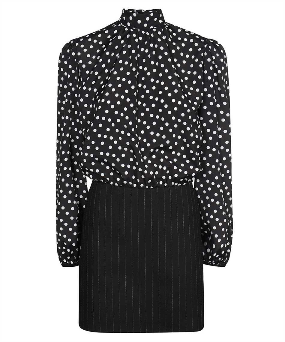 msgm polka-dot mini-dress