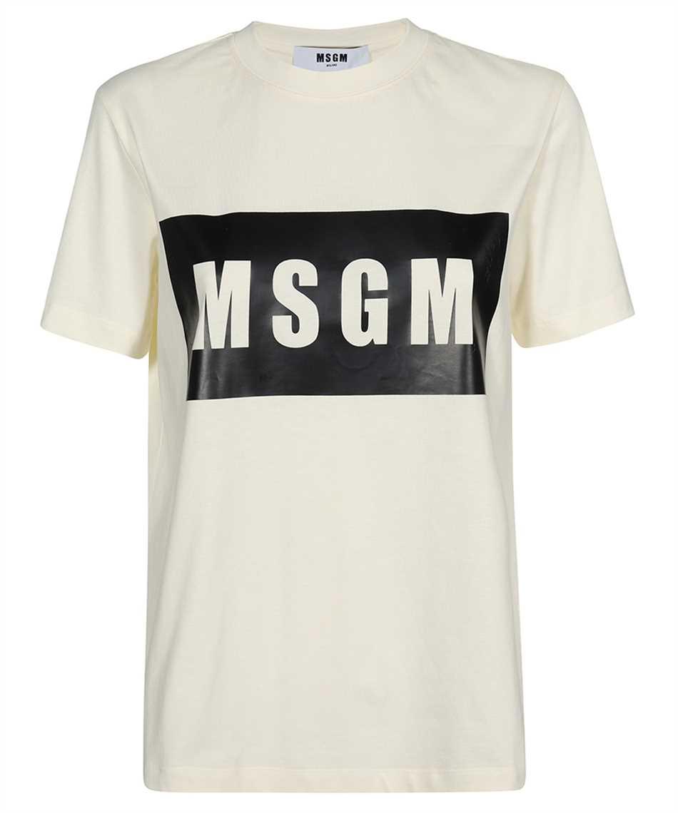 msgm printed cotton t-shirt