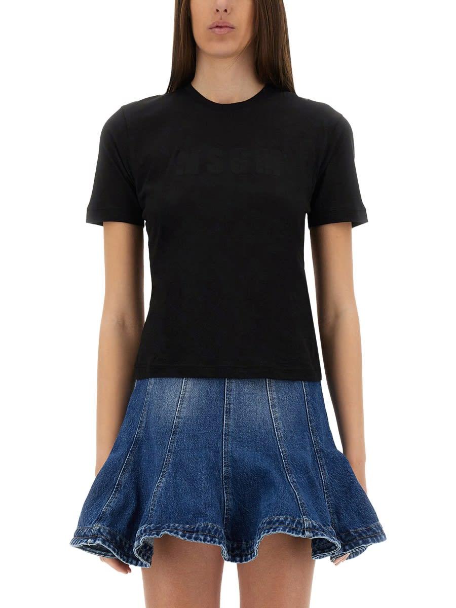 msgm slim fit t-shirt