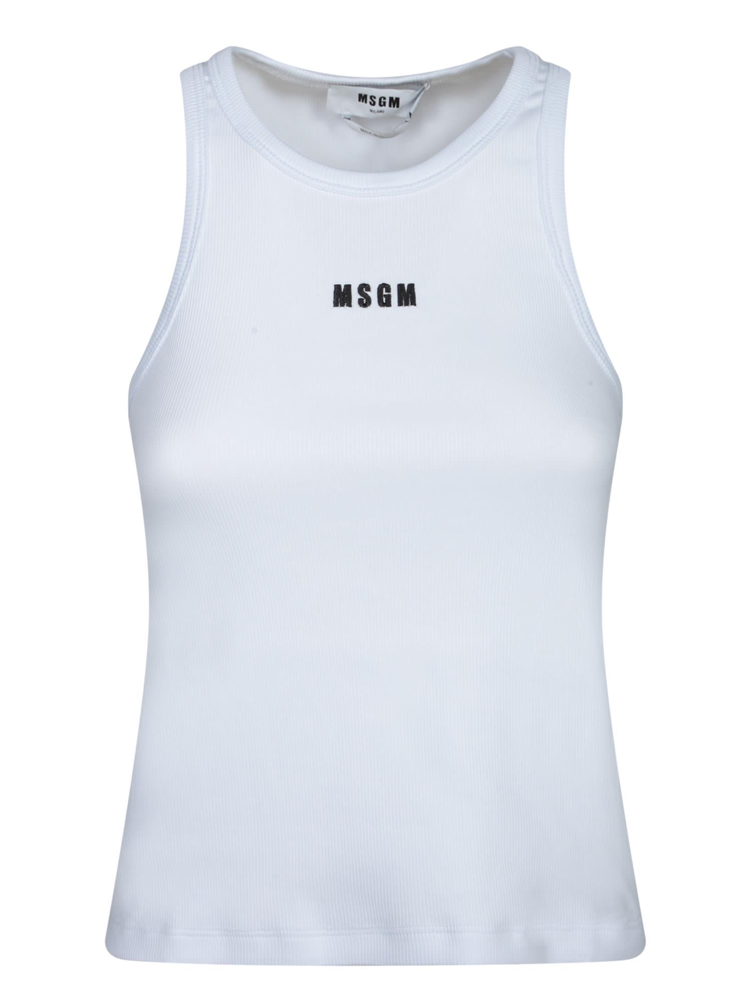 msgm tops with logo