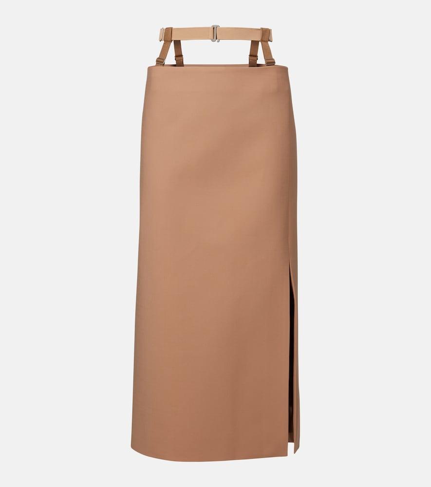 mugler cutout wool