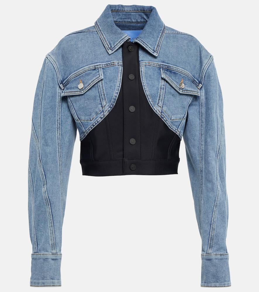 mugler denim