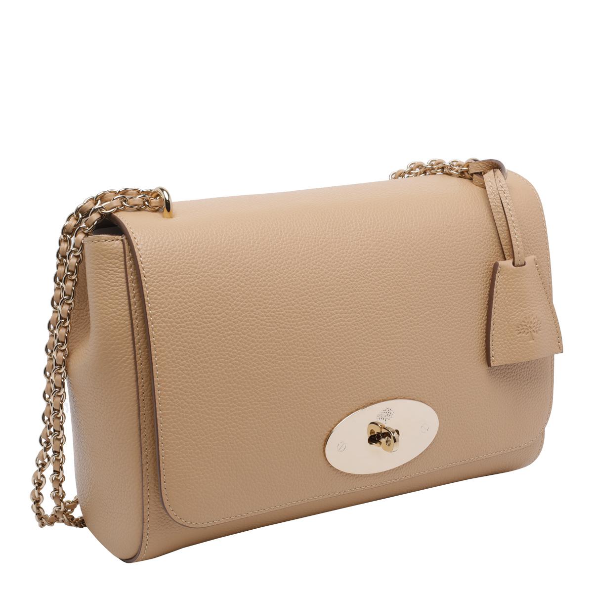 mulberry bags beige calf leather - women
